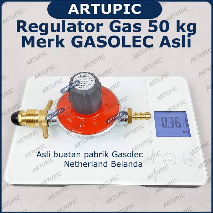 Regulator gas 50 kg