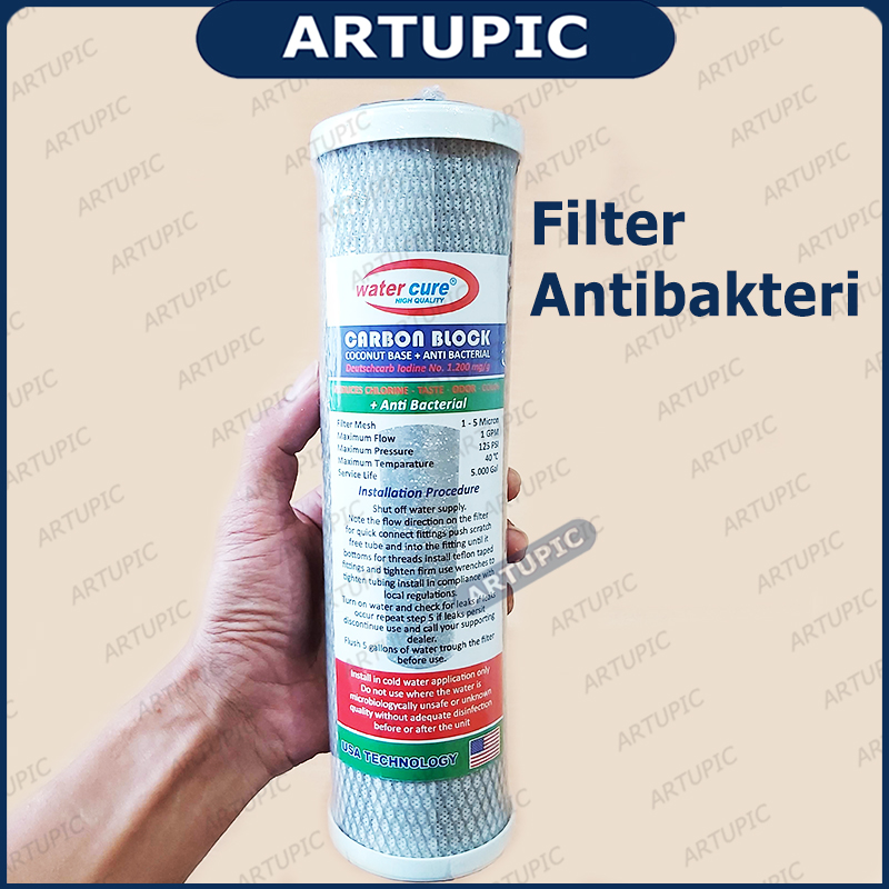 Filter air carbon block