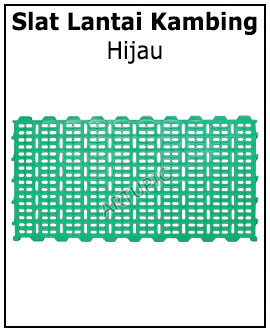 Slat Lantai Kambing Hijau